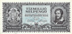 Tízmillió milpengő 1946 2. Egy gyenge hajtás középen
