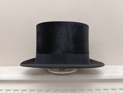 Antik cilinder nagy méretű kalap ruha film színház jelmez kellék 61 es méret 889 1812