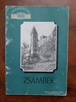 Műemlékeink sorozat füzete Zsámbék címmel,1955