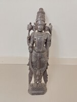 Antik Visnu faragott fa szobor buddha buddhista buddhizmus Ázsia 372 1778