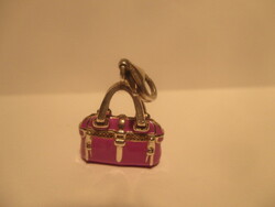 Thomas Sabo táska charm, 925 ezüst vintage medál.
