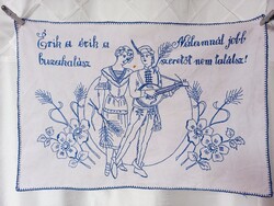 Népi falvédő
