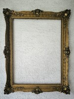 Antik Eredeti jó  àllapotban Keret képkeret Blondel keret Festmény keret 60x 80 cm fészek