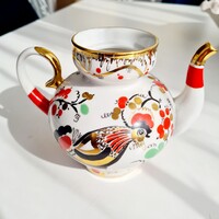 Lomonosov kézzel festett teáskanna (tető nélkül)