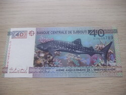 40  Francs  2017 Djibouti