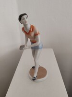 Hollóházi sportoló, pingpongozó