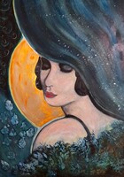 Megérkezett A Természet ébredése. Artame díjas tanúsítvánnyal. Palaics Eszter alkotása. 50x70cm,