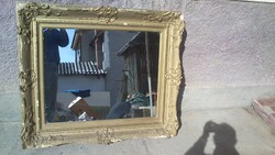 Nagyméretü tükör , blondel keretben