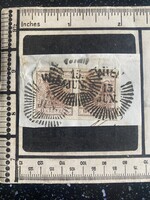 Austria 1850 6 kr. pár. Bélyeg Strahlenstempel