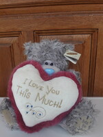 Me To You mackó hímzett szíves dísszel új állapotban eladó