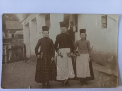 Antik képeslap Tábori lap  1918-ból  A kir. 144. honvéd hegyi távbeszélő osztag pecséttel