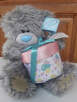 Me To You mackó rózsaszínű doboz dísszel