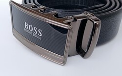BOSS férfi öv,ÚJ! méretre vágható,125 cm.,több féle modell