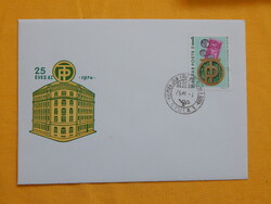 FDC 1972. 25 éves az Országos Takarékpénztár (OTP)