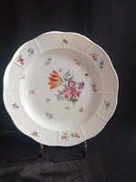 B139 Antik Herendi porcelán tányér szalagos koronás jelzéssel