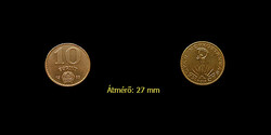 10 FORINTOS - 1989 - aUNC - AZ UTOLSÓ RÉZ TÍZESEK KÖZÜL!