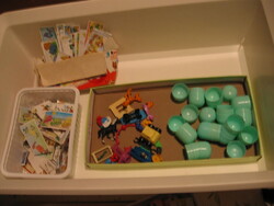 Régi Kinder tojás maradékok, leírások csomag egyben