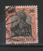 Céglyukasztásos 0597 Deutsches Reich Mi. 89 II x      2,00 Euró