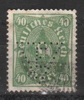 Céglyukasztásos 0662 Deutsches Reich Mi. 232 P    3,00 Euró