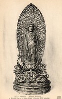 Képeslap: Szobrok.