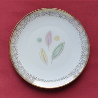Winterling Röslau Bavaria német porcelán kistányér süteményes tányér levél mintával