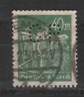 Céglyukasztásos 0664 Deutsches Reich Mi. 244 a    2,00 Euró
