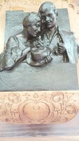 TELCS EDE / 1872 - 1948 / -Rozmaring,régi népi motívumos keretben
