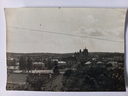 Régi fekete-fehér fotó - Eger  1956 május - 9x6cm