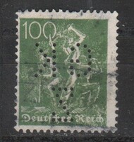 Céglyukasztásos 0642 Deutsches Reich Mi. 187 a     2,00 Euró