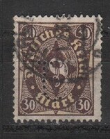 Céglyukasztásos 0661 Deutsches Reich Mi. 208 W     25,00 Euró