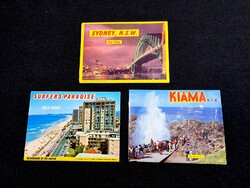 3 db leporelló Ausztráliából: Sydney, Kiama, Surfers Paradise 33 db kép