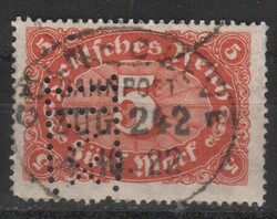 Céglyukasztásos 0646 Deutsches Reich Mi. 194     2,50 Euró