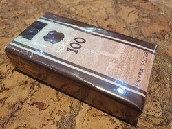 Retro régi bontatlan sopianae 100 szivarka cigaretta dohány trafikárú szofi