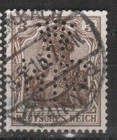 Céglyukasztásos 0591 Deutsches Reich Mi. 84 II      2,00 Euró