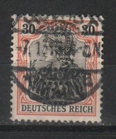 Céglyukasztásos 0599 Deutsches Reich Mi. 89 II x      2,00 Euró