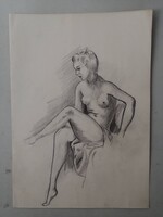 ISMERETLEN MŰVÉSZ - AKT VÁZLATOK