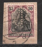 Céglyukasztásos 0648 Deutsches Reich Mi. 91 x    2,00 Euró