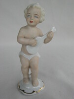 Schaubach Kunst porcelán puttó