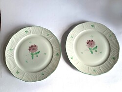 2 db Herendi Tertia őszirózsás lapostányér 23 cm
