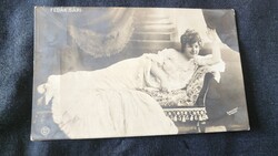 Cca. 1905 FEDÁK SÁRI ZSAZSA A DIVA PRIMADONNA KORABELI EREDETI FOTÓ LAP KÉP