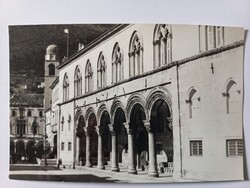 Régi fekete-fehér fotó, Horvátország - Dubrovnik  1934 /?/ 14x9,5