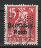 Céglyukasztásos 0609 Deutsches Reich Mi. 121     2,00 Euró