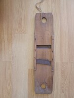 Régi fa káposzta és tökgyalu- 47 x 11,5 cm- vintage, népi, paraszti