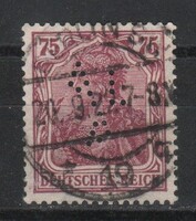 Céglyukasztásos 0624 Deutsches Reich Mi. 148 II      2,50 Euró