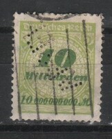 Céglyukasztásos 0678 Deutsches Reich Mi. 328 A P       2,00 Euró