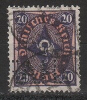 Céglyukasztásos 0649 Deutsches Reich Mi. 207 P     2,00 Euró