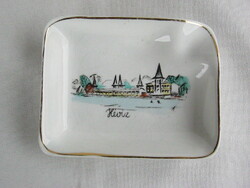 Hévíz souvenir fim budapest porcelain bowl