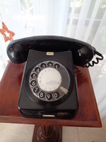CB76MM FEKETE TELEFON 1987  MECHANIKAI MŰVEK