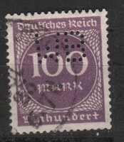 Céglyukasztásos 0667 Deutsches Reich Mi. 268 b      2,00 Euró