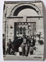 Régi fekete-fehér fotó, Horvátország -Split 1965 14x9,5